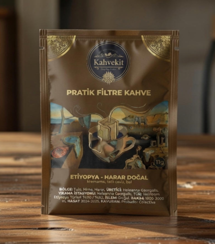 Pratik Filtre Kahve (Drip Bag) | Etiyopya - Harar Doğal